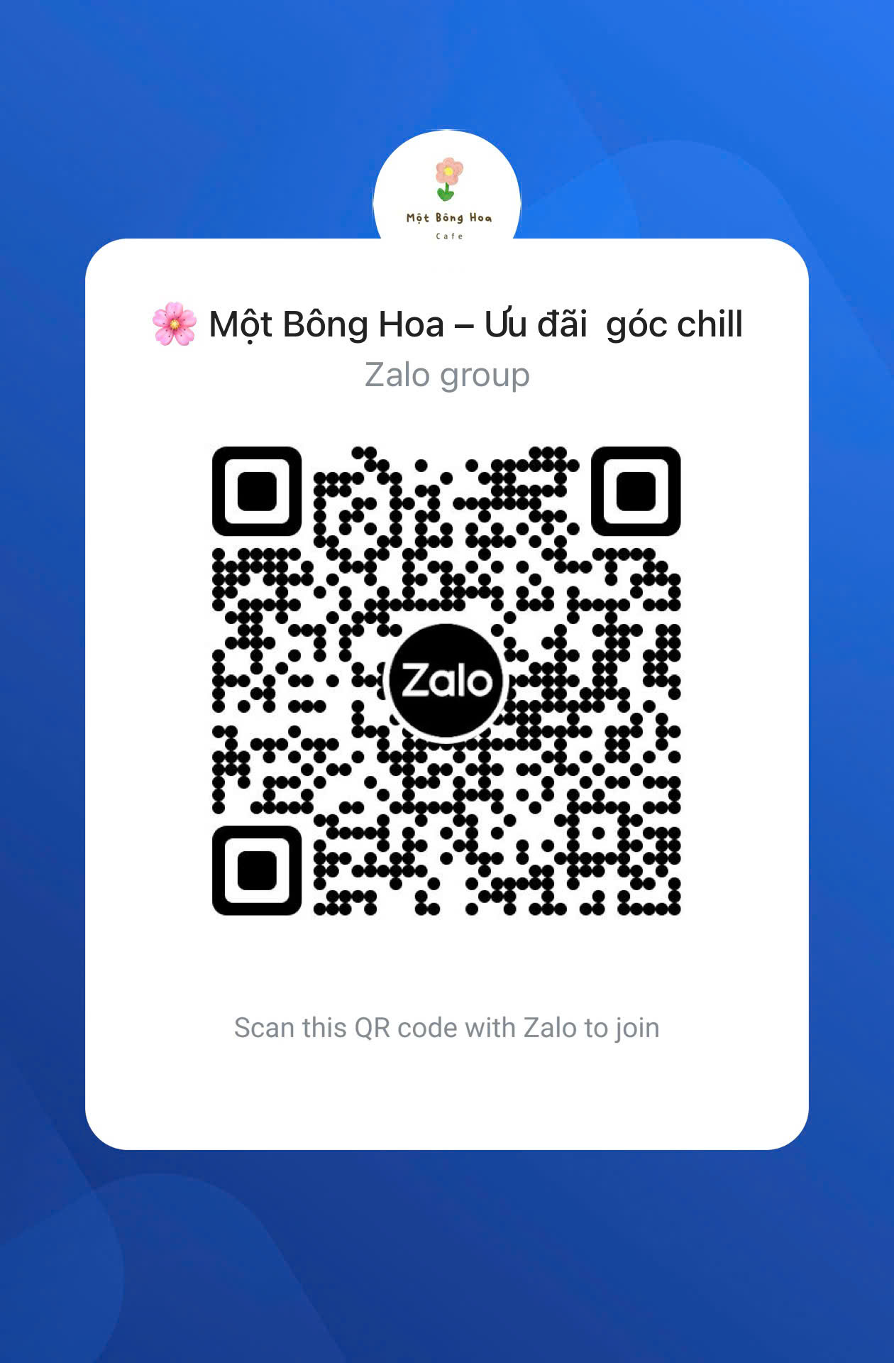 QR join group Zalo
